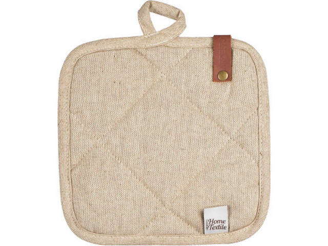 Кухонна прихватка Ardesto Oliver, 20х20 см, 100% бавовна, нап-ч: ватин, шоколад (ART04OR) - Фото 2