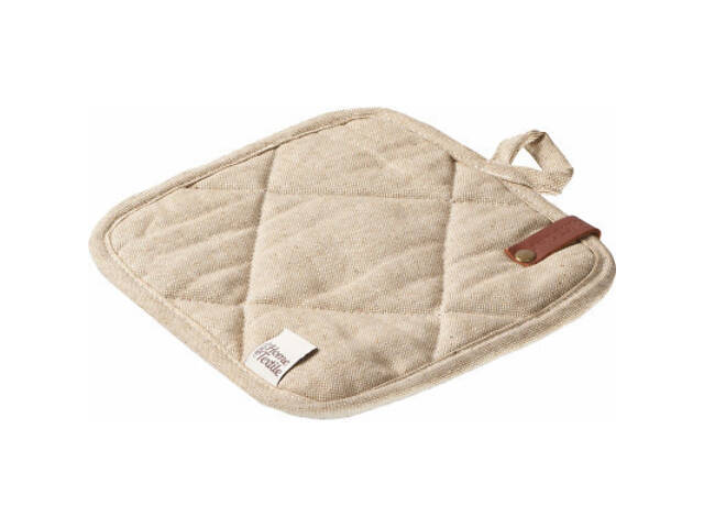 Кухонна прихватка Ardesto Oliver, 20х20 см, 100% бавовна, нап-ч: ватин, шоколад (ART04OR) - Фото 4