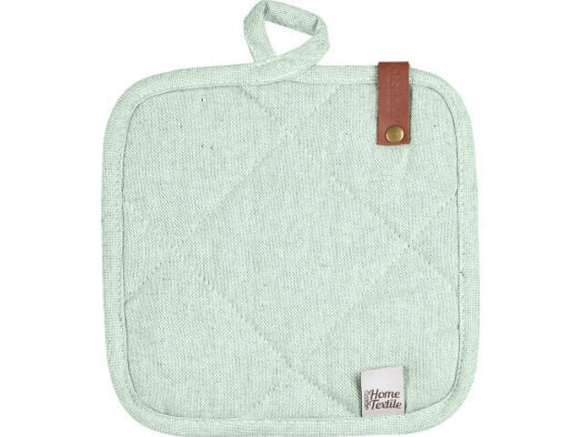 Кухонна прихватка Ardesto Oliver, 20х20 см, 100% бавовна, нап-ч: ватин, аквамарин (ART04OA) - Фото 2