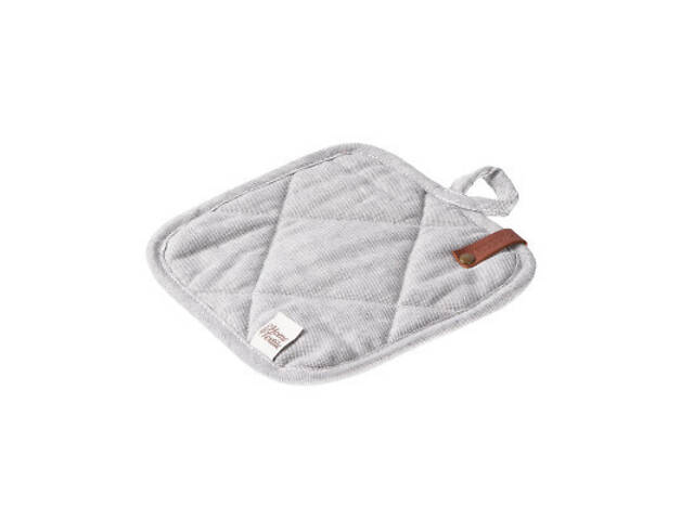 Кухонна прихватка Ardesto Oliver сірий 20х20см, 100% бавовна (ART04OD) - Фото 2