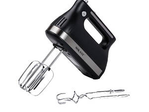Кухонний міксер ручний з 2 насадками Sokany електроміксер для збивання крему, яєць, вершків 300 Вт