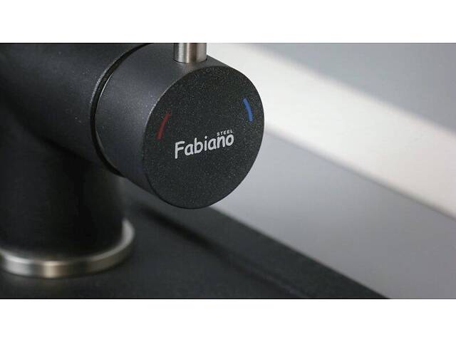 Кухонний змішувач Fabiano FKM 39 SS Antracit 8232.401.0235 - Фото 3