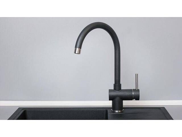 Кухонний змішувач Fabiano FKM 39 SS Antracit 8232.401.0235 - Фото 6