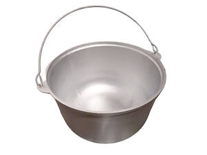 Кухонно-туристический литой алюминиевый казан 'Пролис' 8 л с дужкой (без крышки)