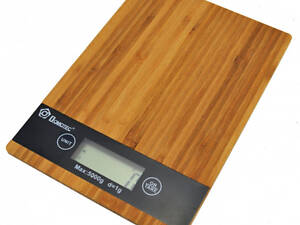 Кухонні електронні дерев'яні ваги до 5 кг