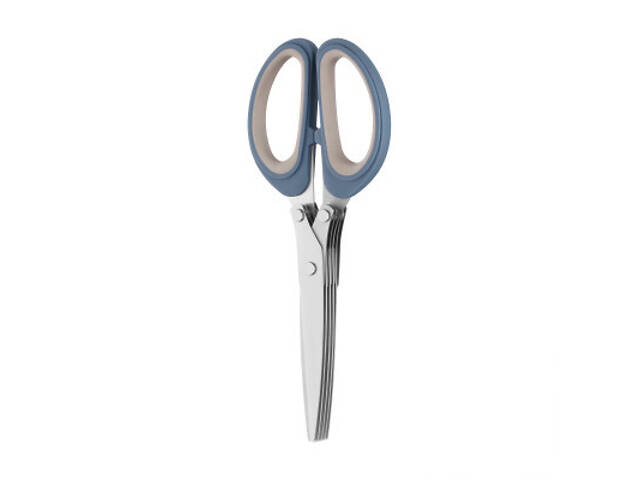 Кухонные ножницы Ardesto Gemini для зелені 19.3 см сіро-сині (AR2122B) - Фото 4