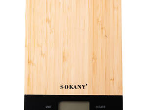 Кухонные весы Sokany SK-19025 электронные до 5 кг