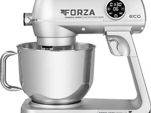 Кухонний комбайн ECG 6600 Metallo Argento 1800 Вт сріблястий