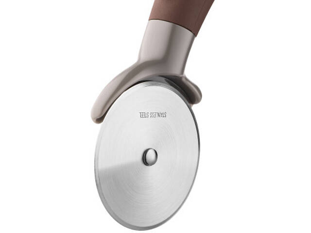 Кухонный нож Ardesto Gemini, 20см, нержавіюча сталь, пластик, сіро-коричневий (AR2158PG) - Фото 7