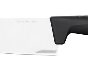 Кухонный нож Сантоку Fiskars Hard Edge 16 см Черный (1051761)