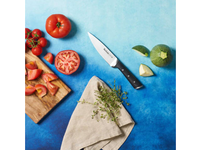 Кухонный нож Tefal Ice Force, 15см, нержавіюча сталь, пластик (K2320324) - Фото 5