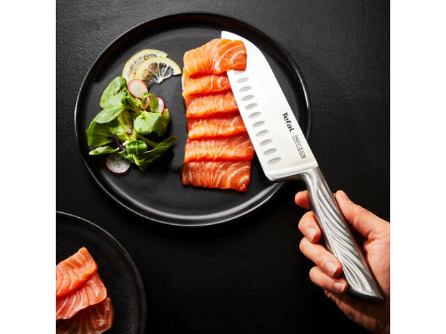 Кухонный нож Tefal Precision 16.5см, нержавіюча сталь (K2891124) - Фото 7