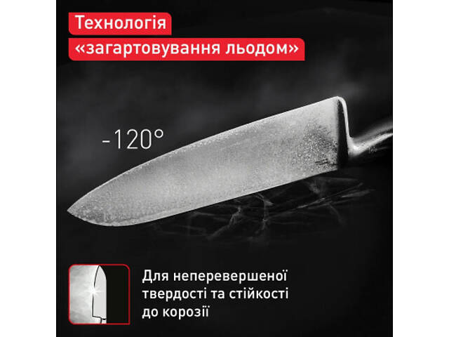 Кухонный нож Tefal Precision 16.5см, нержавіюча сталь (K2891124) - Фото 10
