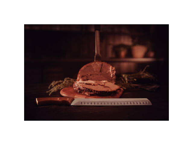 Кухонний ніж Tramontina Churrasco Black Slicer 305 мм (22842/112) - Фото 8