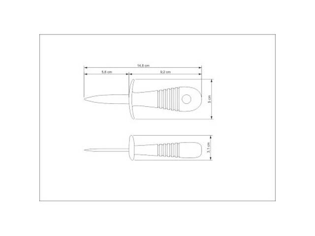Кухонний ніж Tramontina Utilita Oysters (25684/100) - Фото 3