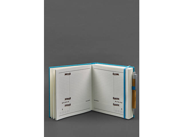 Кук-бук для записи рецептов Книга кулинарных секретов в голубой обложке BlankNote - Фото 2