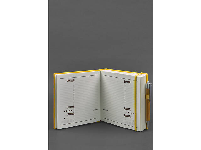 Кук-бук для записи рецептов Книга кулинарных секретов в желтой обложке BlankNote - Фото 2