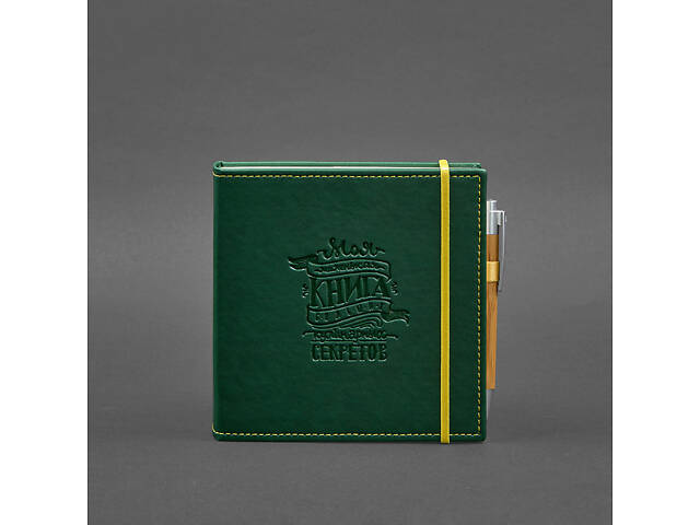 Кук-бук для записи рецептов Книга кулинарных секретов в зеленой обложке BlankNote - Фото 4