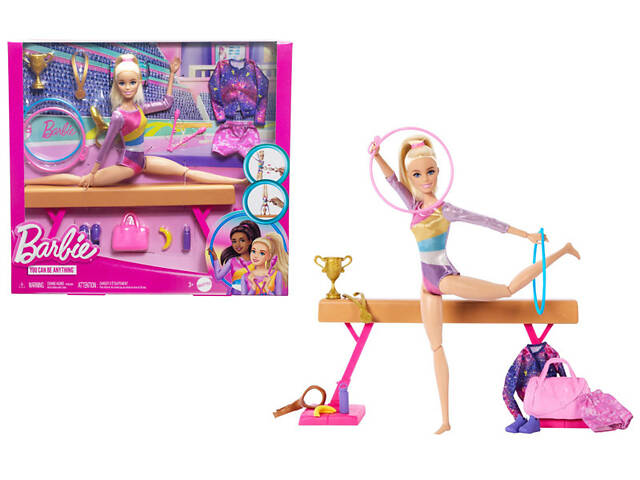 Кукла Барби набор тренировка по гимнастике HRG52 серии I can be Barbie - Фото 4