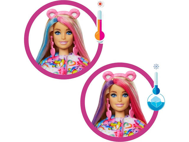 Лялька Барбі нова хвиля ведмедик Єдність Barbie Cutie Reveal Care Bears JFV60 - Фото 5
