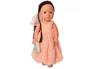 Кукла для девочек в платье M 5413-16-2 интерактивная Pink