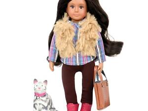 Кукла LORI 15 см Мария и кошка Мока LO31060Z