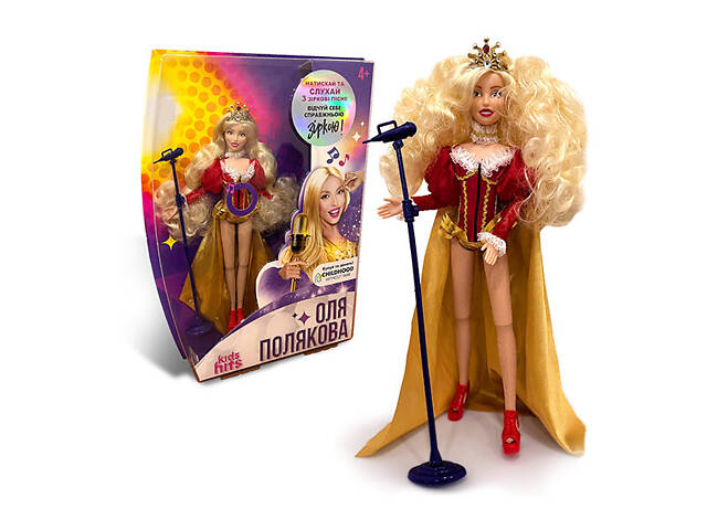 Лялька Olga Polyakova у червоному костюмі Kids Hits (KH29/004) - Фото 1