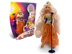 Кукла Olga Polyakova в оранжевом платье Kids Hits (KH29/003)