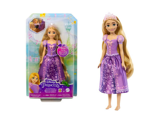 Лялька, що співає Рапунцель Disney Princess HPD41 - Фото 1