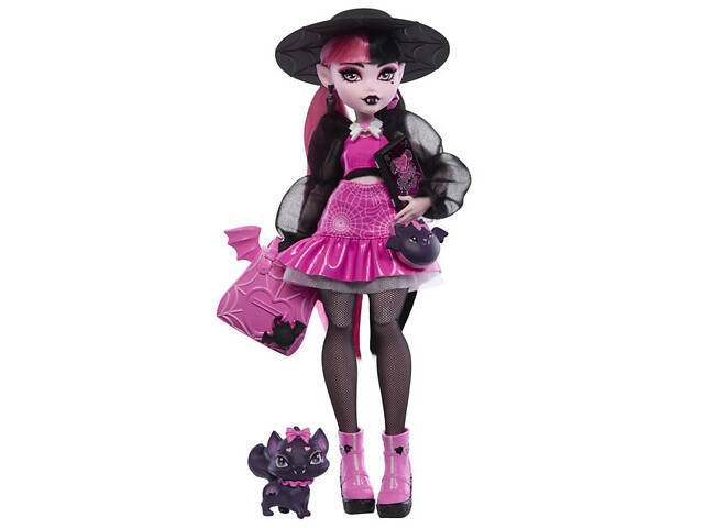 Кукла игровая Дракулора Монстро-классика новое поколение HRP64 25 см - Фото 1