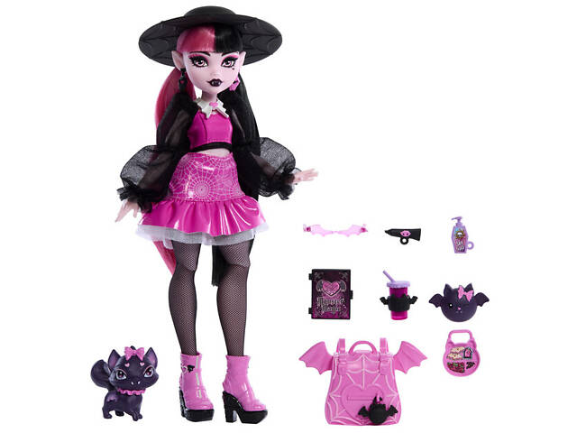 Кукла игровая Дракулора Монстро-классика новое поколение HRP64 25 см - Фото 2