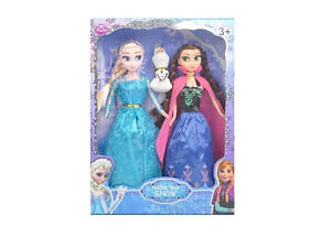 Ляльки Ельза та Ганна 28см! з мультика 'Холодне серце' (Фроузен)