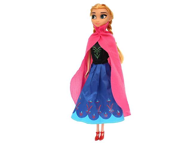 Куклы Эльза и Анна 28 см с Олафом из мультфильма 'Холодное сердце' Frozen — набор кукол Эльза и Анна в классических наря - Фото 2