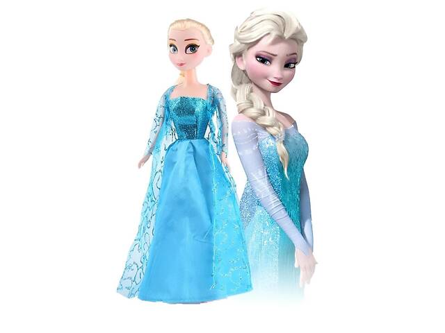 Куклы Эльза и Анна 28 см с Олафом из мультфильма 'Холодное сердце' Frozen — набор кукол Эльза и Анна в классических наря - Фото 3