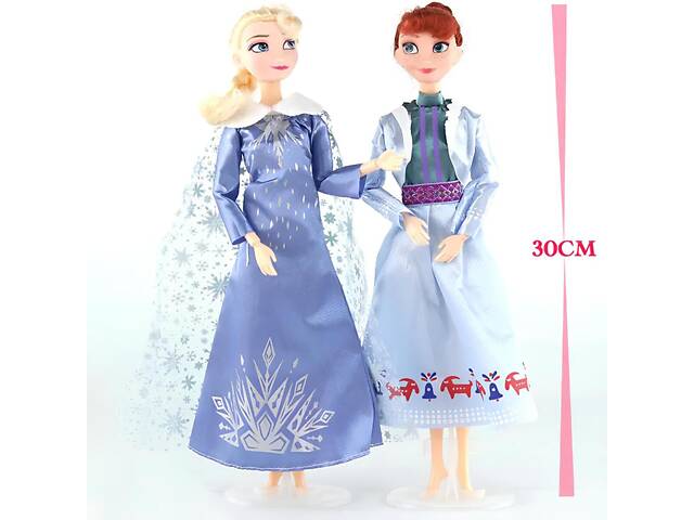 Куклы из мультфильма Холодное сердце Эльза и Анна, Куклы Эльза и Анна с Олафом, Elsa Frozen, Anna Frozen, Frozen игрушки - Фото 4