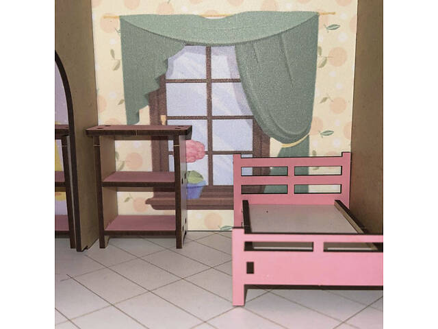 Ляльковий будиночок для LOL із кольоровими стінами, ліфтом і меблями в подарунок - Фото 4