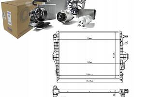 Кулер для двигуна PORSCHE CAYENNE VW TOUAREG 3.0D /