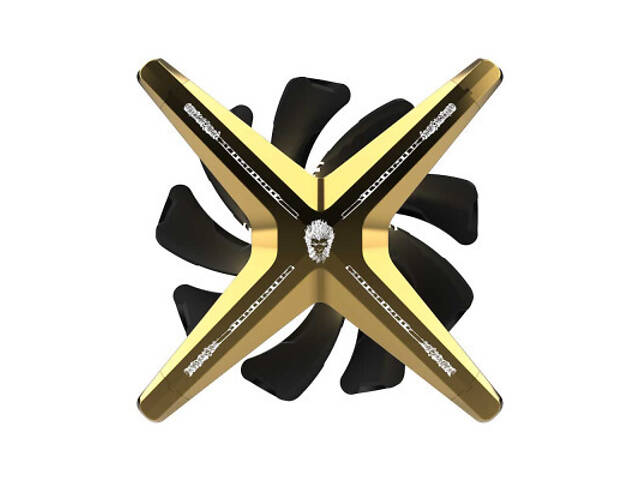 Кулер для корпусу Alseye X12 (Golden WK Push) (AS.04.03.0024) - Фото 6