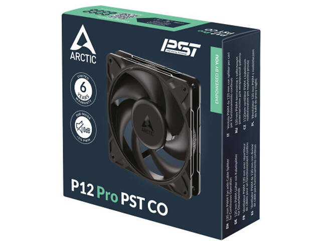 Кулер для корпусу Arctic P12 PRO PST CO (ACFAN00312A) - Фото 6