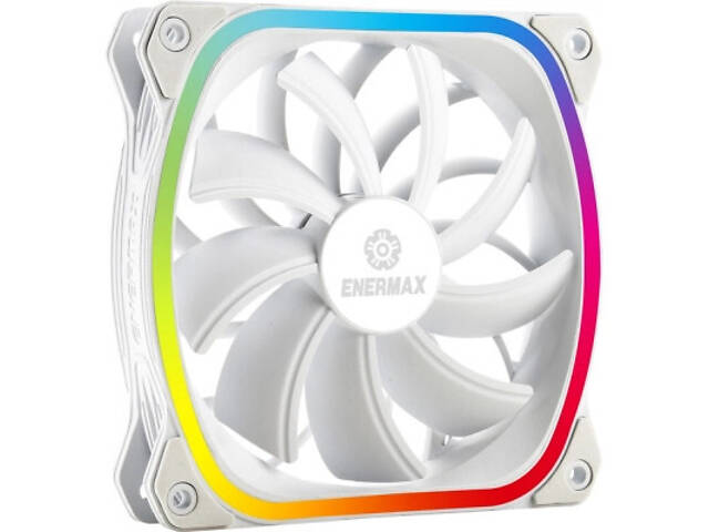 Кулер для корпусу Enermax SquA RGB White (UCSQARGB12P-W-SG) - Фото 3