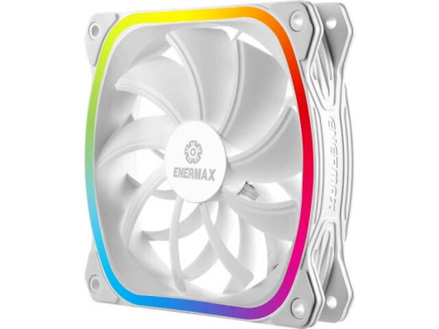 Кулер для корпусу Enermax SquA RGB White (UCSQARGB12P-W-SG) - Фото 4