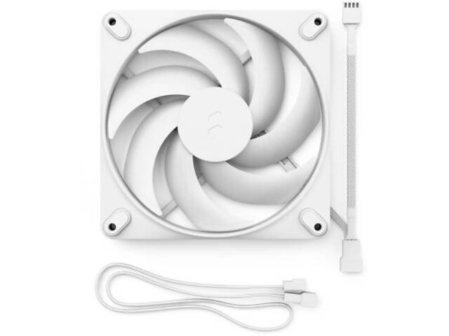 Кулер для корпусу Fractal Design Momentum 14 White (FD-F-MO1-1402) - Фото 6