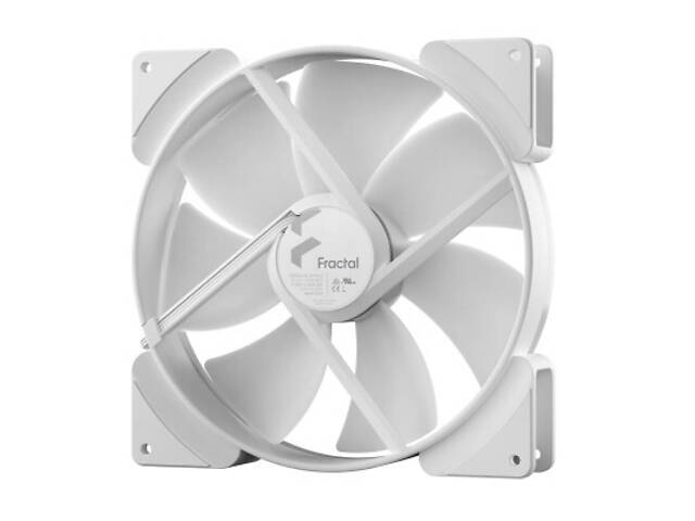 Кулер для корпусу Fractal Design Prisma AL-18 ARGB PWM White (FD-FAN-PRI-AL18-PWM-WT) - Фото 4