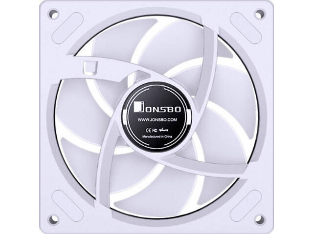Кулер для корпусу JONSBO ZB-120WR White - Фото 2