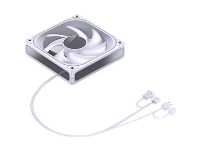Кулер для корпусу JONSBO ZB-120WR White - Фото 4