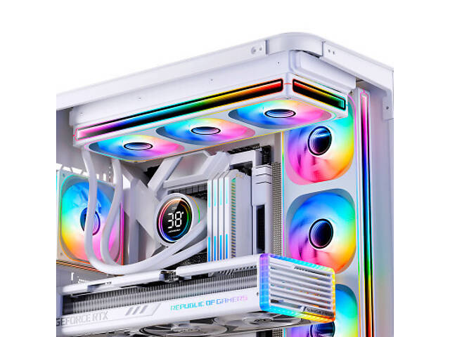 Кулер для корпусу JONSBO ZB-120WR White - Фото 5