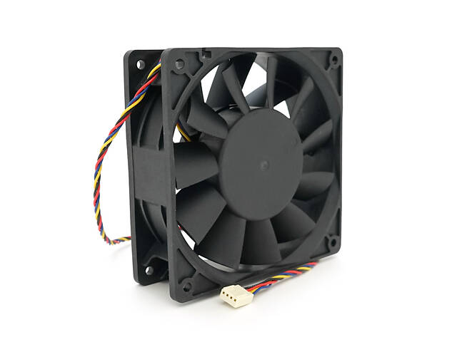 Кулер для охолодження серверних БП 12038 DC sleeve fan 4pin - 120*120*38мм, 12V/05A - Фото 2