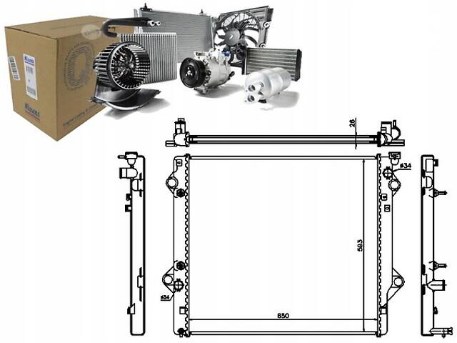 Кулер TOYOTA LAND CRUISER 4.0 (LJ12_. KZJ