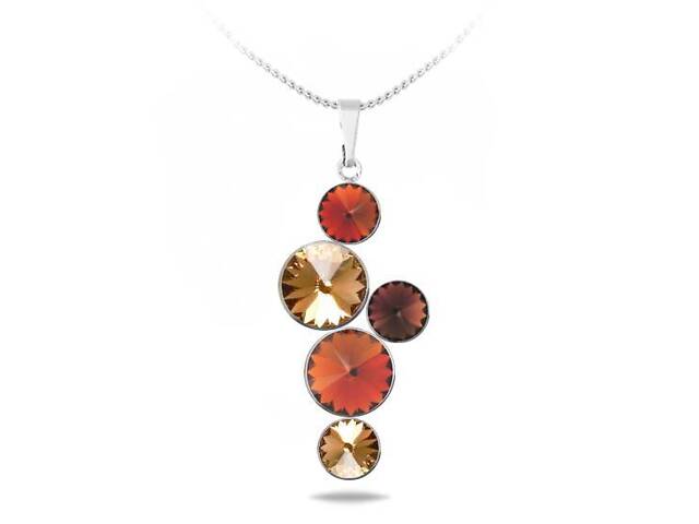 Кулон c цепочкой KOBI Zorina со Swarovski (7730-1122-226) - Фото 1