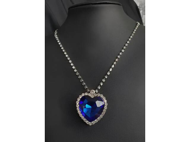 Кулон Сердце Океана RESTEQ — подвеска в форме сердца из фильма Титаник, стильное ювелирное украшение для - Фото 3